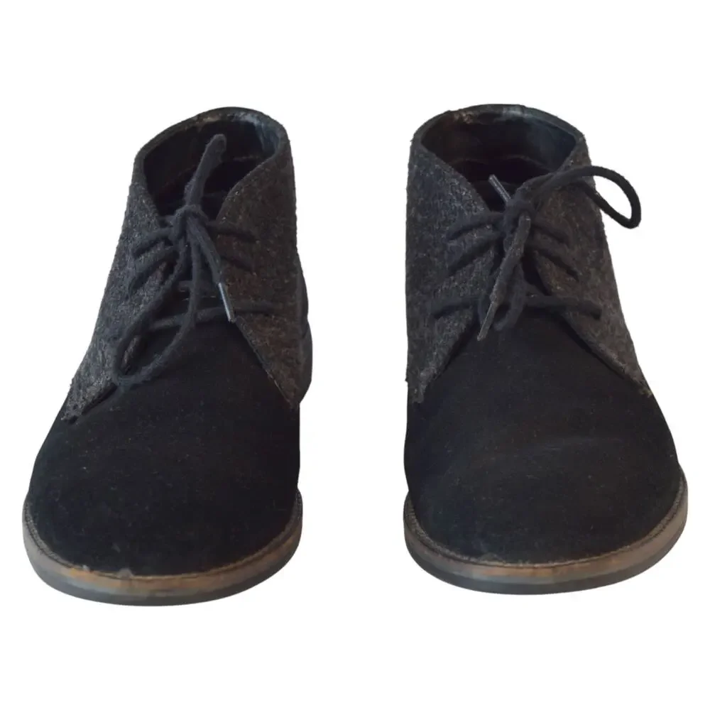 Alfani Men’s Suede Leather Chukka Boots — Size 8.5